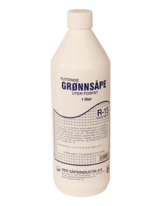 Grønnsåpe R-15 1 Liter