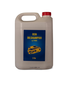Ren Bilshampoo m/voks 5Liter