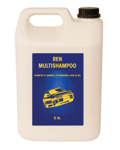 Ren Multishampoo Bil 5Liter M