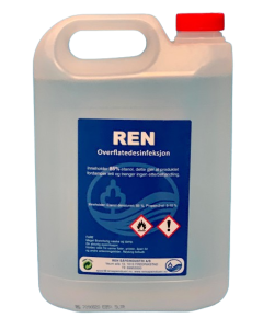 Ren overflatedesinfeksjon 85% 5Liter 3stk / krt
