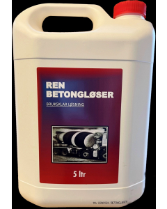Ren Betongløser 5Liter 3stk / krt