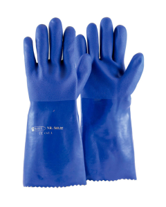 PVC Hanske Blå 35cm Str10.5 2par/bnt 120par/krt 560.05 B