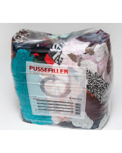 Pussefiller bomull kulørte 10kg plastpakke 903204
