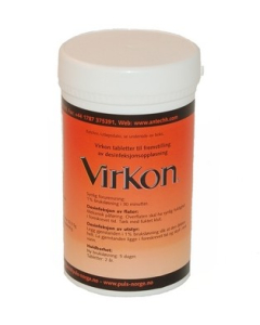 Virkon tabletter 10 tbl. à 5 gr/bks 04223 20 bks/krt