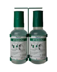 Sterisol Øyedusj Komplett 2 flasker og feste 4655 C