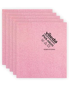 Microfiberklut PVAmicro Rød 38x35cm 5stk/pak 143586 K