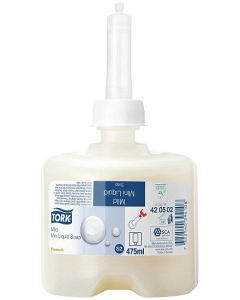 Tork Premium Mild Flytende Såpe Mini S2 475ml 8fl/krt 420502