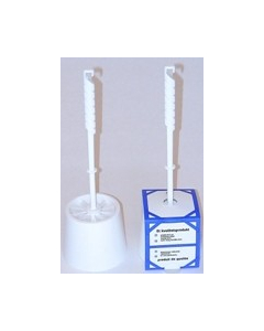 WC BØRSTE M/KOPP HVIT /BANDEROLE 818055 B