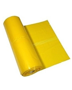 Avfallspose 60x90 Gul 18my 125stk/rll 4rll/krt 1116771500 H