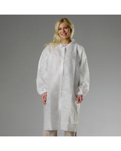 BESØKSFRAKK POLYPROP.Non Voven 100STK/KRT 210.0090 B