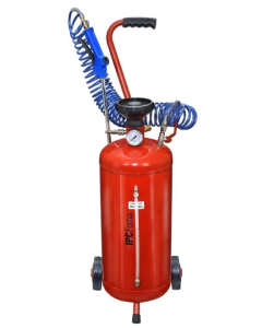 Lavtrykkssprøyte 24Liter rød 9m slange 120291