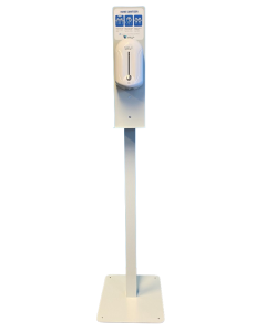 Gulvstativ inkl dispenser m/sensor for desinfeksjon 100118