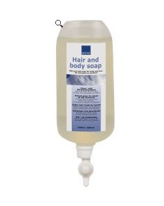 Abena Hår&bodyshampoo u/ farge og parf. 6983 6stk/krt B